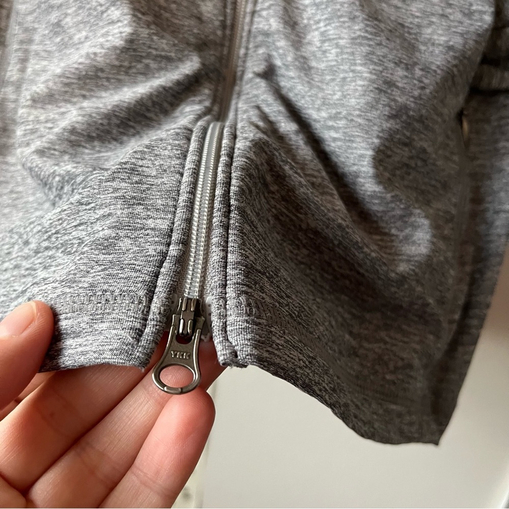 Athleta Heather Gray Vitamin Sea Jacket Jacket size Medium - Picture 9 of 13